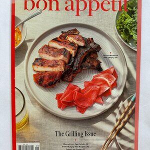 Bon Appetit Magazine August 2023 The Grilling Issue With Label